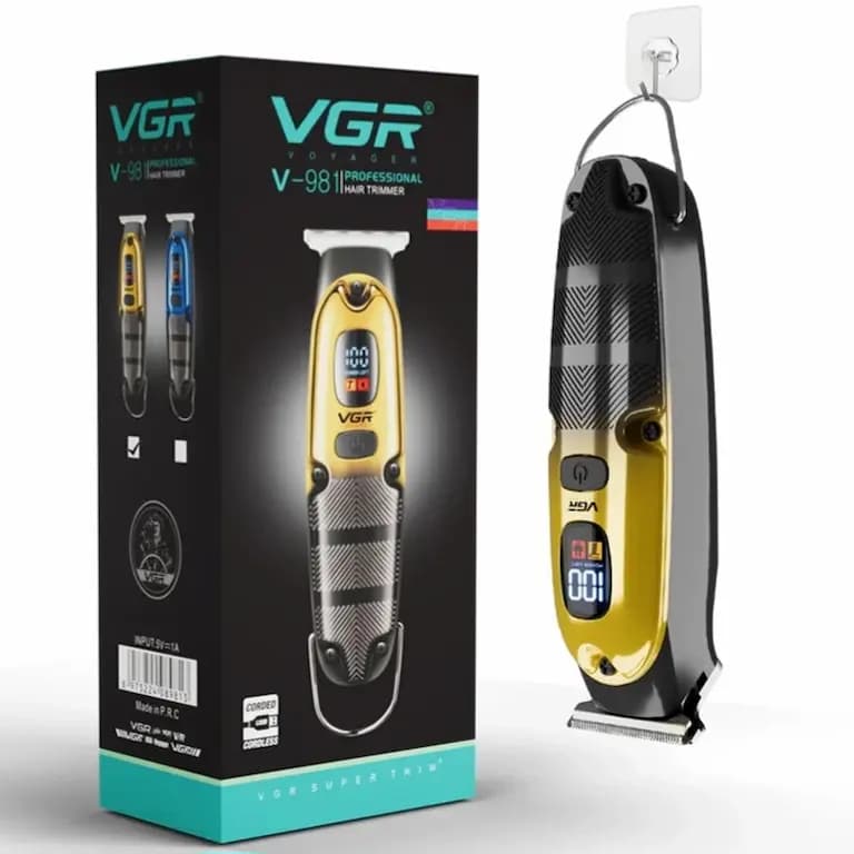 ماشین اصلاح خط زن وی جی ار مدل V-981 شارژی — تصویر ۱۰
