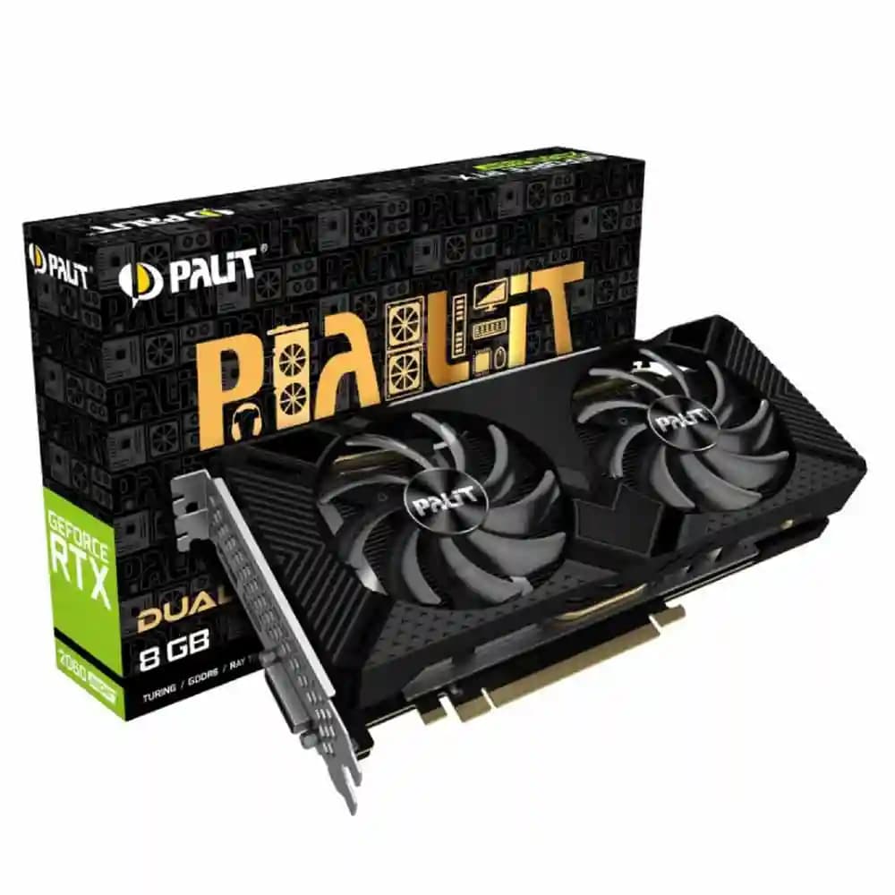 کارت گرافیک پالیت مدل RTX 2060 SUPER Dual 8GB GDDR6 کارکرده