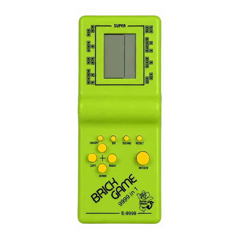 کنسول بازی آتاری دستی Brick Game مدل E-9999 – سبز