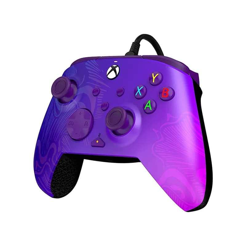 دسته بازی سیم دار ایکس باکس PDP مدل Rematch Purple Fade — تصویر ۷