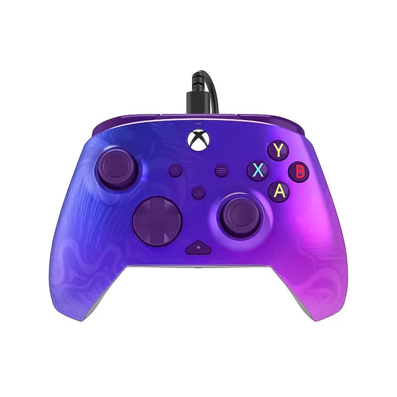 دسته بازی سیم دار ایکس باکس PDP مدل Rematch Purple Fade — تصویر ۶