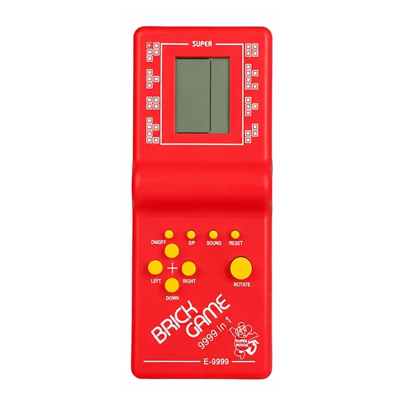 کنسول بازی آتاری دستی Brick Game مدل E-9999 – قرمز