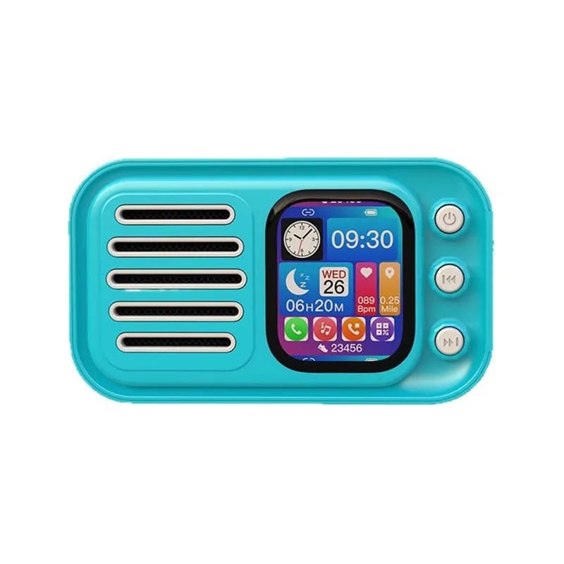 اسپیکر بلوتوثی قابل حمل وستر مدل Wster WS-501 – آبی — تصویر ۲