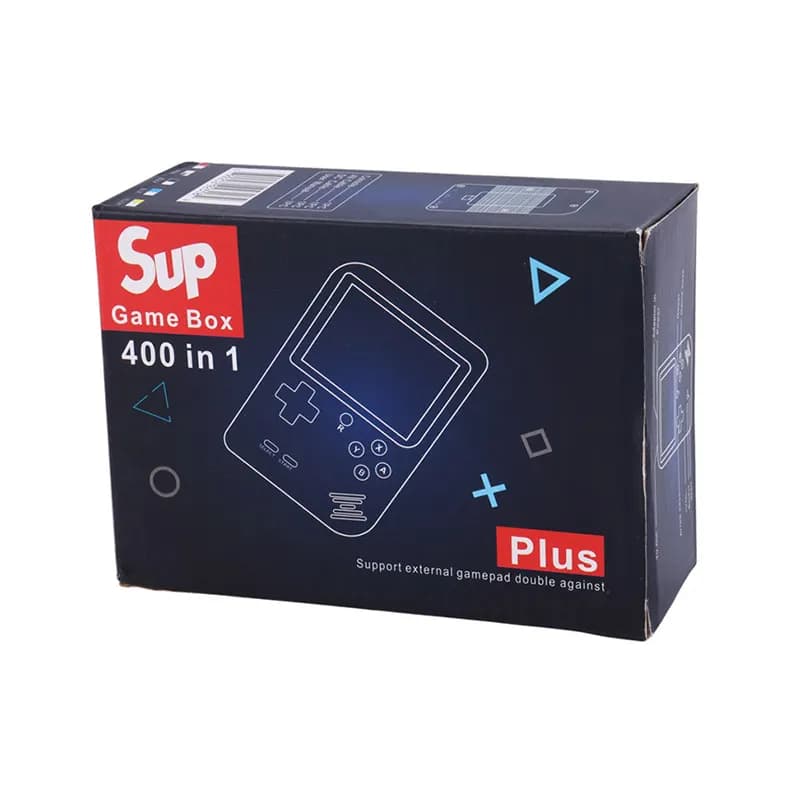 کنسول بازی قابل حمل ساپ گیم باکس مدل 400 SUP Plus – زرد — تصویر ۵