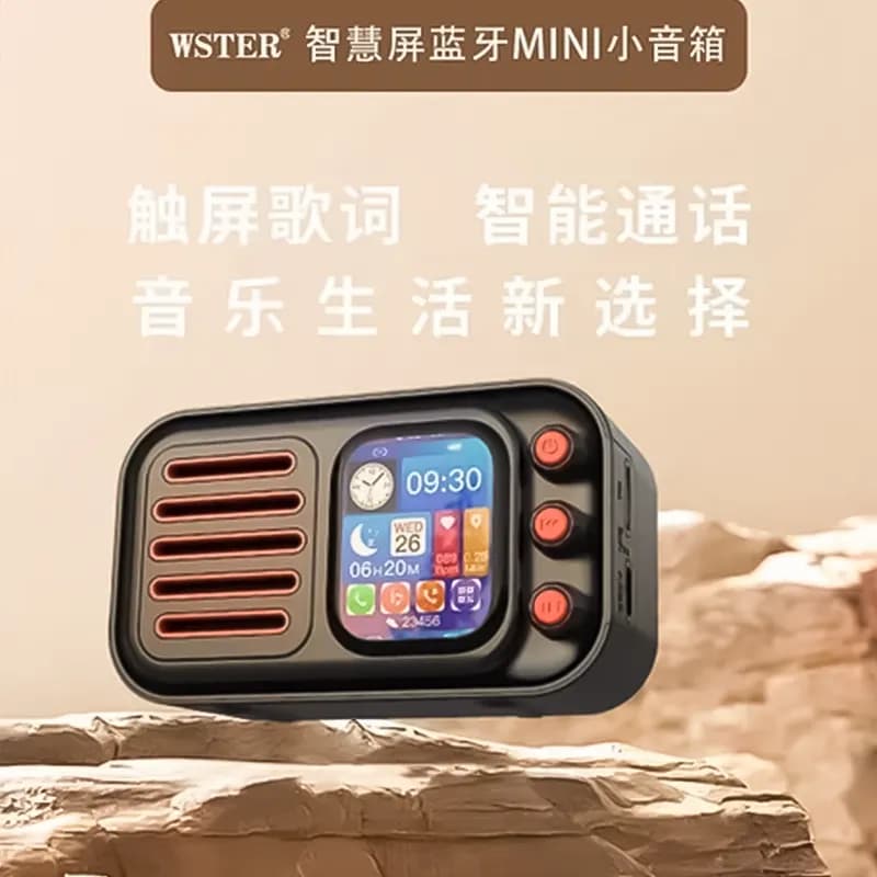 اسپیکر بلوتوثی قابل حمل وستر مدل Wster WS-501 – مشکی — تصویر ۸