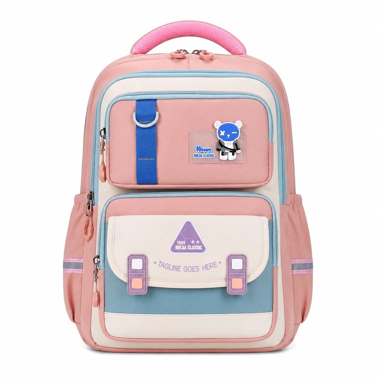 کوله پشتی مدرسه Bolsa Classic مدل Happy