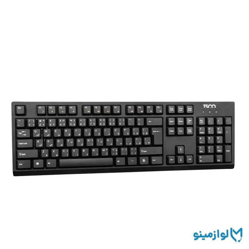 ست ماوس و کیبورد بی سیم تسکو مدل TSCO TKM7019W — تصویر ۲