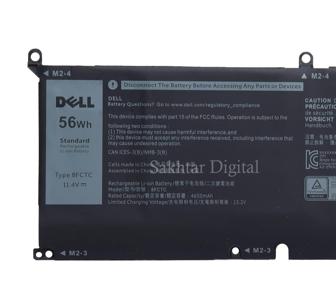 باتری اورجینال لپ تاپ دل Dell Precision 5550 / 5560 — تصویر ۸