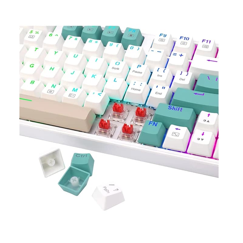 کیبورد مکانیکال گیمینگ ردراگون Redragon Veigar K643 WGC RGB PRO — تصویر ۳