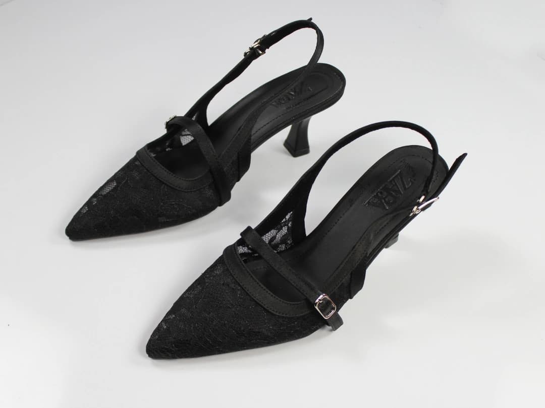 کفش پاشنه 6 سانت زارا | ZARA — تصویر ۱۲