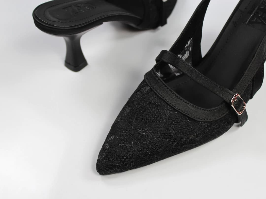 کفش پاشنه 6 سانت زارا | ZARA — تصویر ۱۰