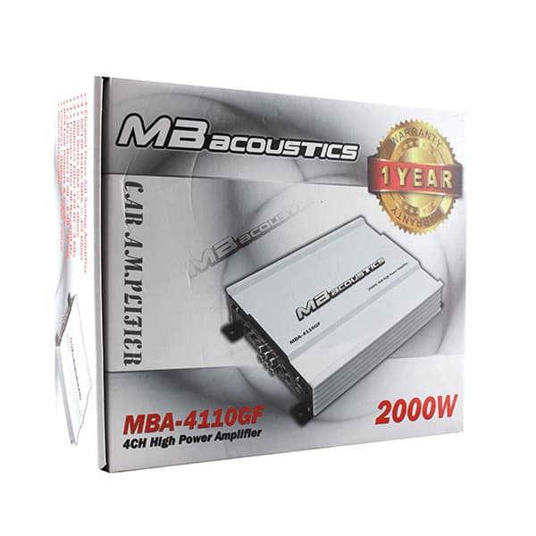 آمپلی فایر ام بی آکوستیکس مدل MBA-4110GF — تصویر ۸