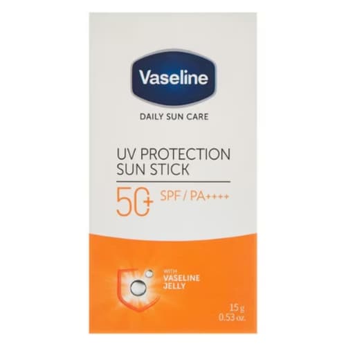 ضد آفتاب استیکی +SPF50 و PA++++ وازلین 15 گرم
