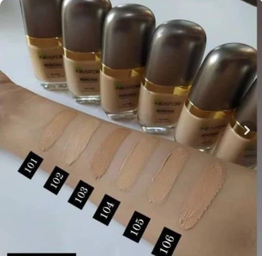 کرم پودر نستور شماره 105 حجم 30 میلی لیتر دارای ضد افتابspf30 اصلی به شرط اصالت | اورجینال — تصویر ۶