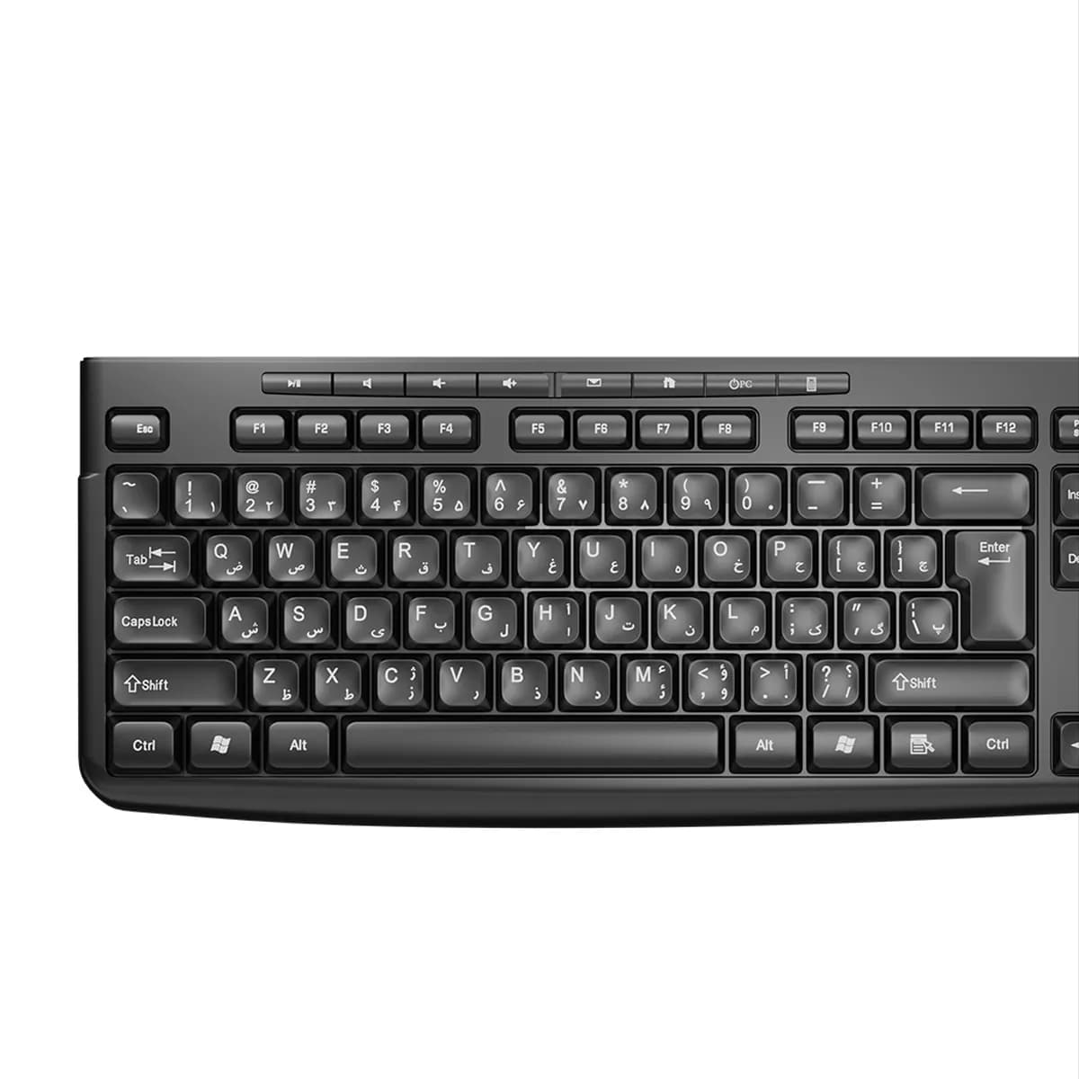 کیبورد با سیم تسکو مدل TSCO TK 8025 — تصویر ۸