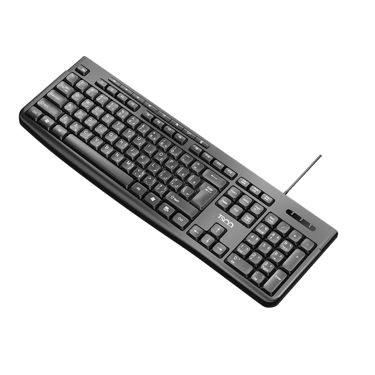 کیبورد با سیم تسکو مدل TSCO TK 8025 — تصویر ۶