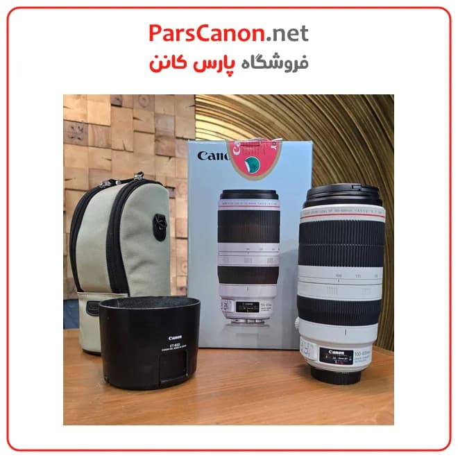 لنز کانن دست دوم مدل Canon EF 100-400mm f/4.5-5.6L IS II USM Lens — تصویر ۴