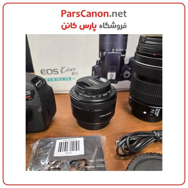 دوربین کانن دست دوم مدل Canon EOS 700D Kit 18-135mm IS STM + EF 50mm f/1.8 STM stock — تصویر ۴