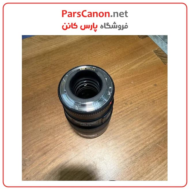 لنز کانن دست دوم مدل Canon EF 100mm f/2.8L Macro IS USM Stock — تصویر ۲