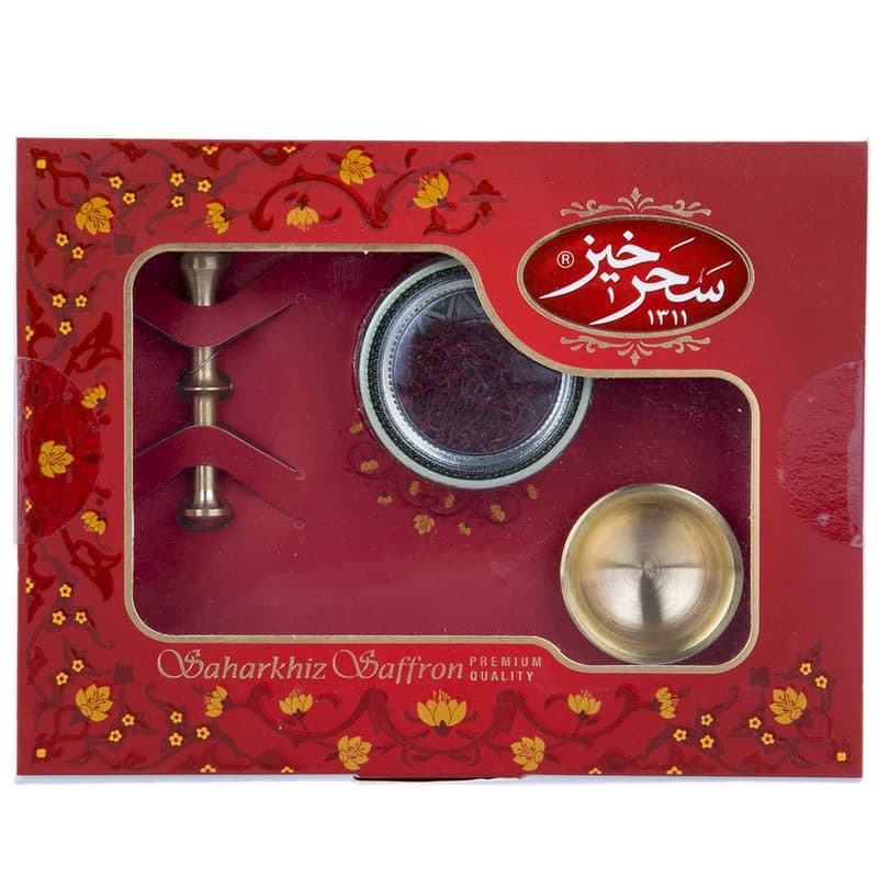 زعفران 1 گرم خاتم سحرخیز کادویی — تصویر ۵