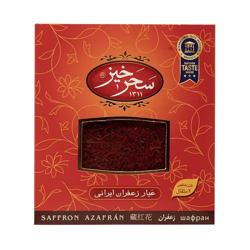 زعفران سرگل کادویی سحرخیز 2 مثقال — تصویر ۳