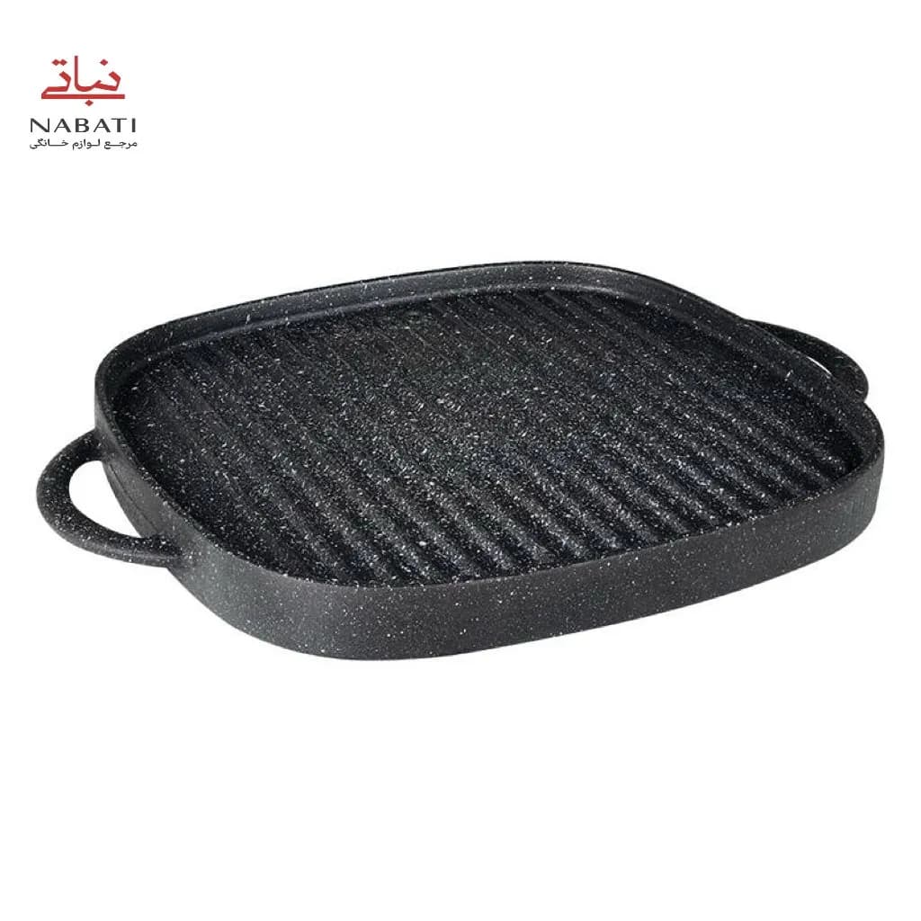 تابه گریل چدن دو طرفه مدل Lorenza — تصویر ۲