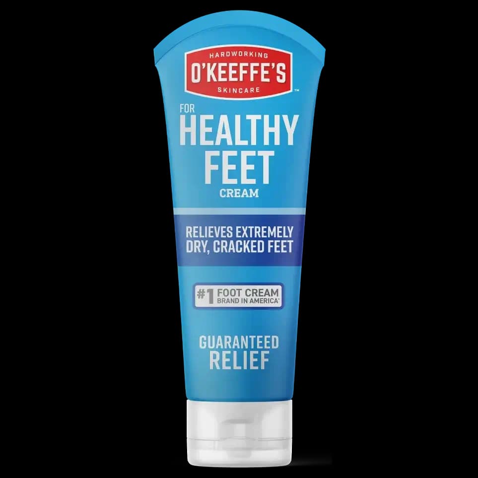 کرم آبرسان و ترمیمکننده ترک پای اوکیف درمان خشکی شدید ۸۵ گرم O’Keeffe’s Healthy Feet Foot Cream — تصویر ۷