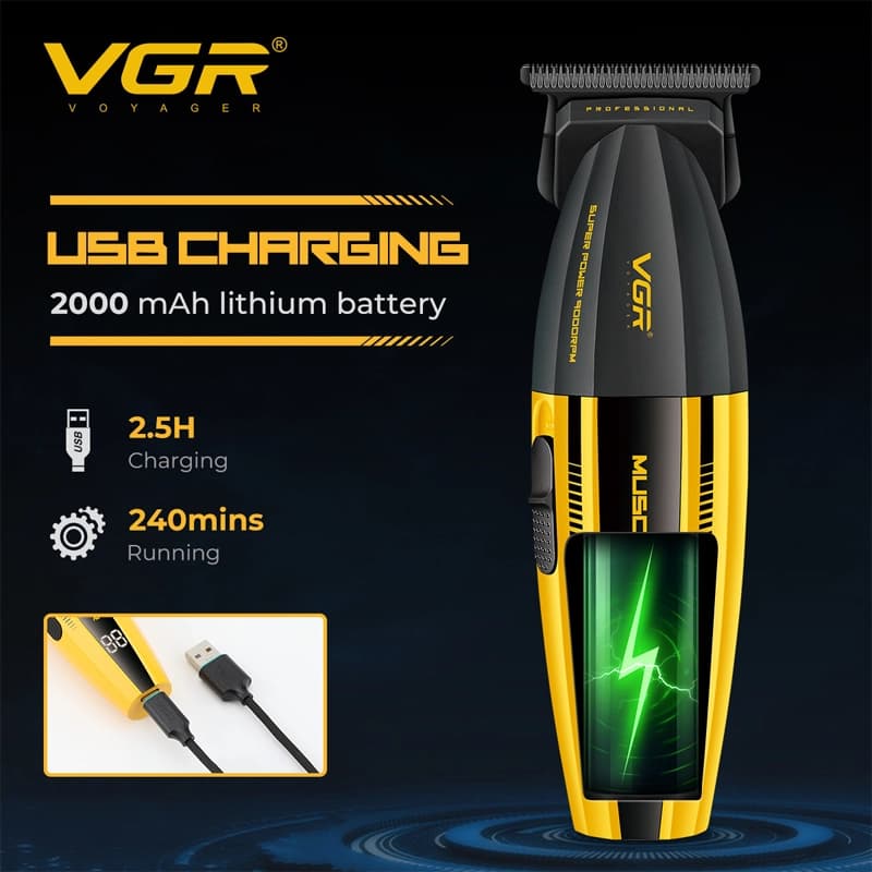 ماشین اصلاح خط زن وی جی آر مدل V-285T — تصویر ۸