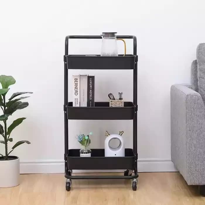 ترولی نظم دهنده آشپزخته سه طبقه — تصویر ۸