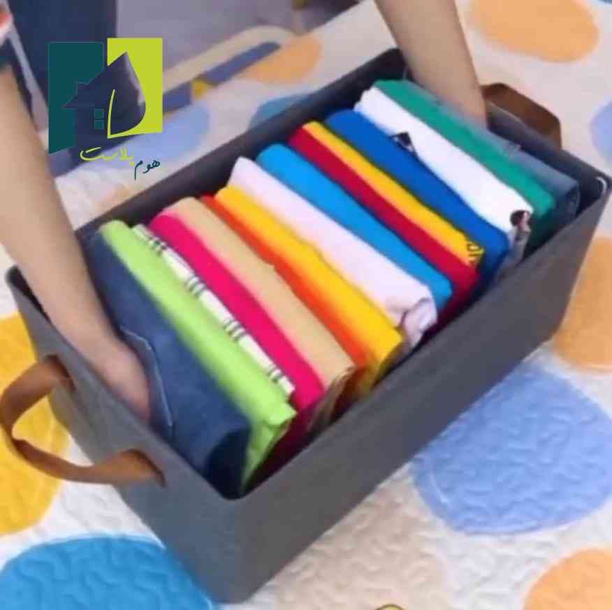 باکس تاشو نظم دهنده لباس اسکلت دار برزنتی