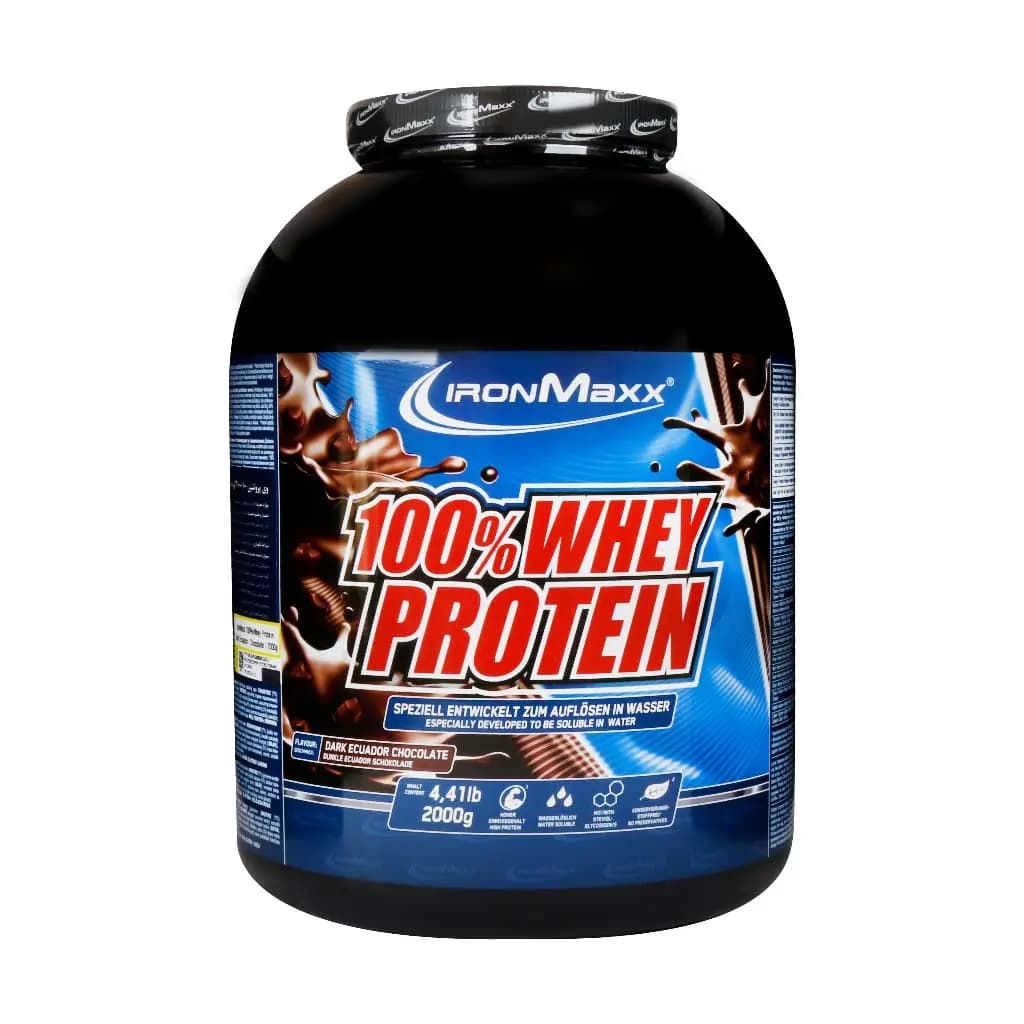 پودر WHEY PROTEIN 100% 1000 گرم با طعم شکلات تلخ — تصویر ۲