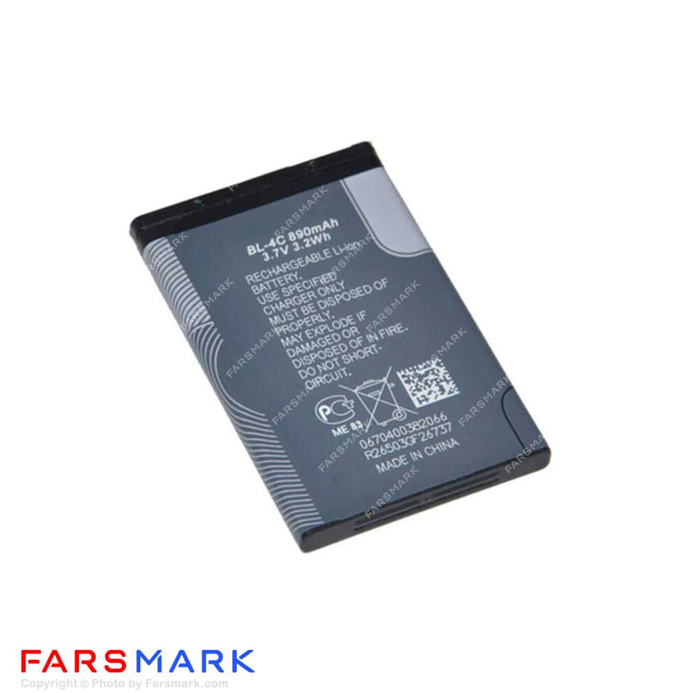 باتری اصلی گوشی نوکیا Nokia 6136 — تصویر ۳