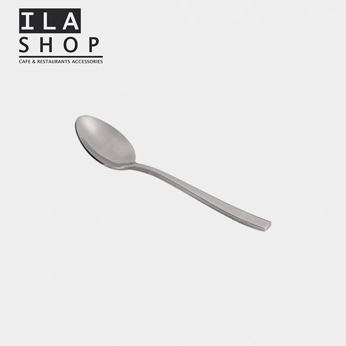 قاشق چای خوری استیل براق شیکاگو شش عددی ایلا — تصویر ۳