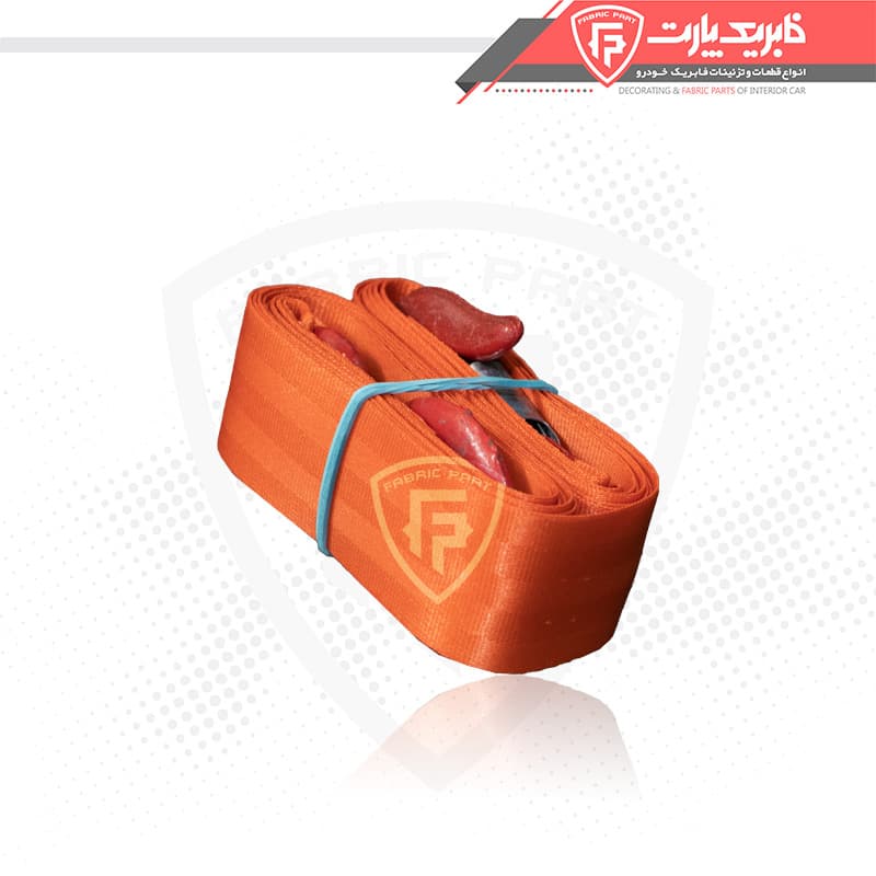 تسمه بکسل خودرو پلی استر نارنجی — تصویر ۴