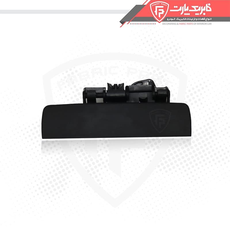 مجموعه دستگیره درب بازکن بیرونی پژو پارس چپ مشکی — تصویر ۳