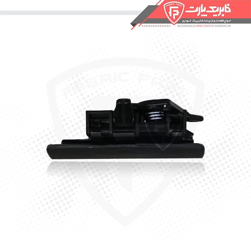 مجموعه دستگیره درب بازکن بیرونی پژو پارس چپ مشکی — تصویر ۴
