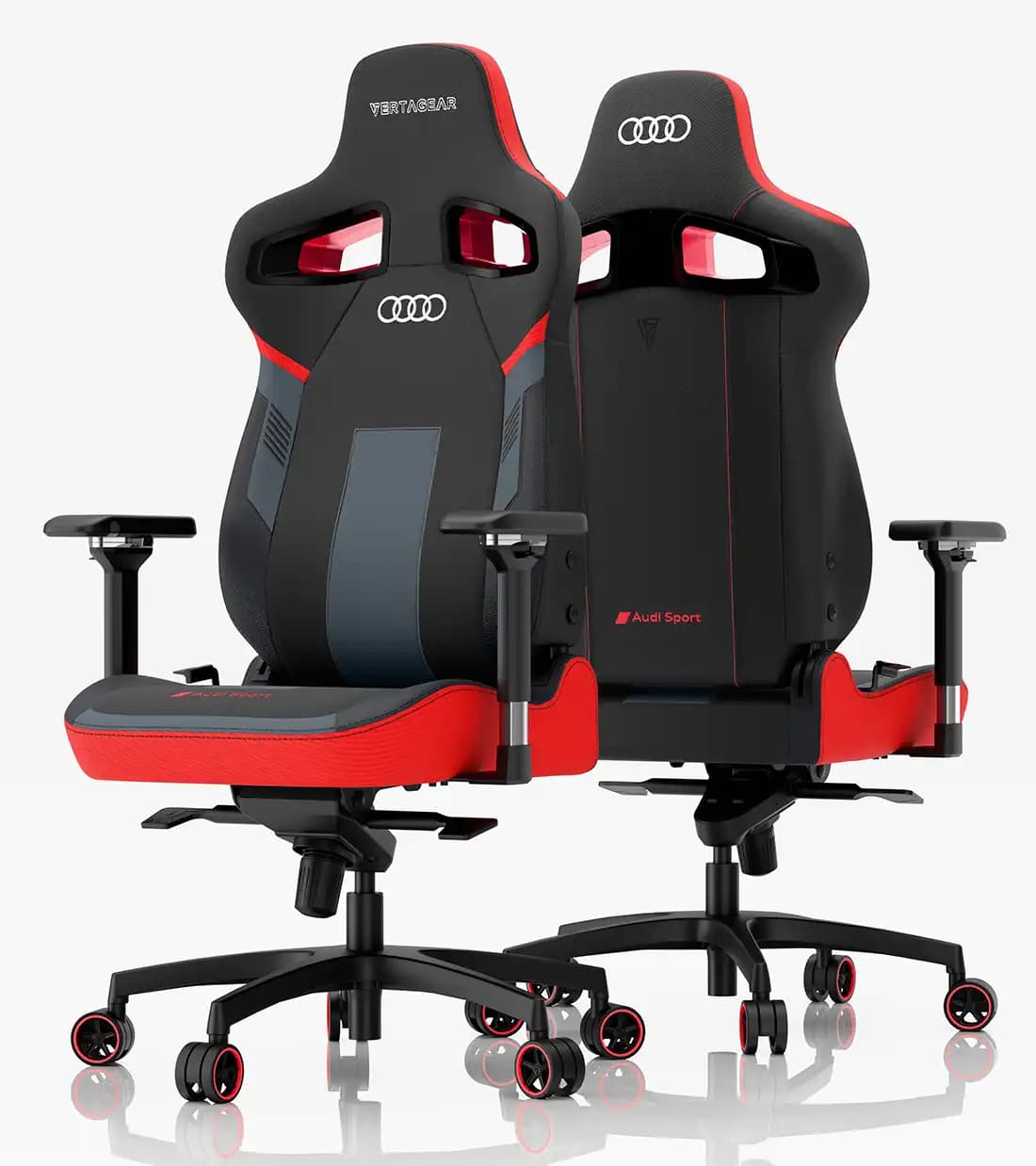 صندلی گیمینگ ورتاگیر PL4800 Audi Sport Edition — تصویر ۴