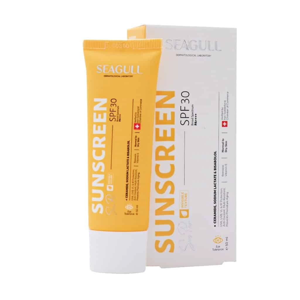 کرم ضد آفتاب فاقد رنگ spf30 سی گل مناسب پوست نرمال تا خشک (50 میل) — تصویر ۵