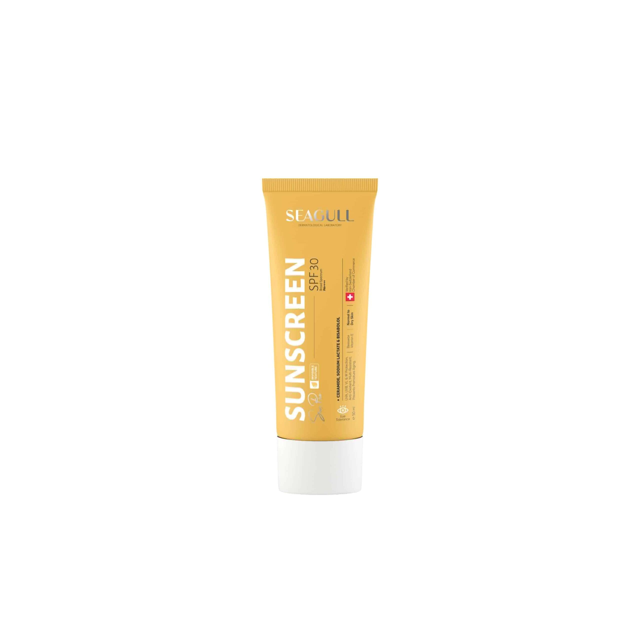 کرم ضد آفتاب فاقد رنگ spf30 سی گل مناسب پوست نرمال تا خشک (50 میل) — تصویر ۴