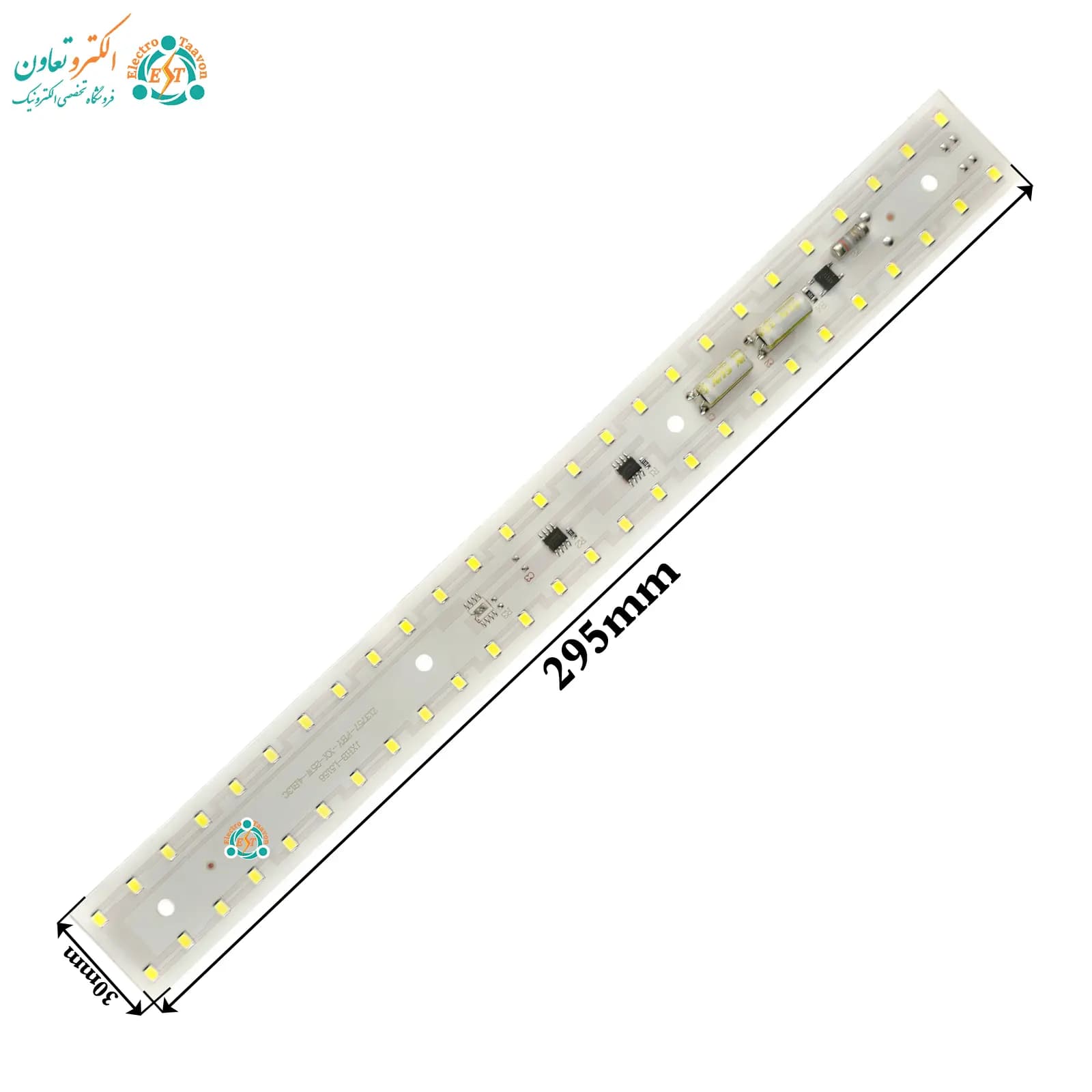 ال ای دی براکتی خطی 25 وات 30 سانت 220 ولت SMD خازن‌دار — تصویر ۱۰