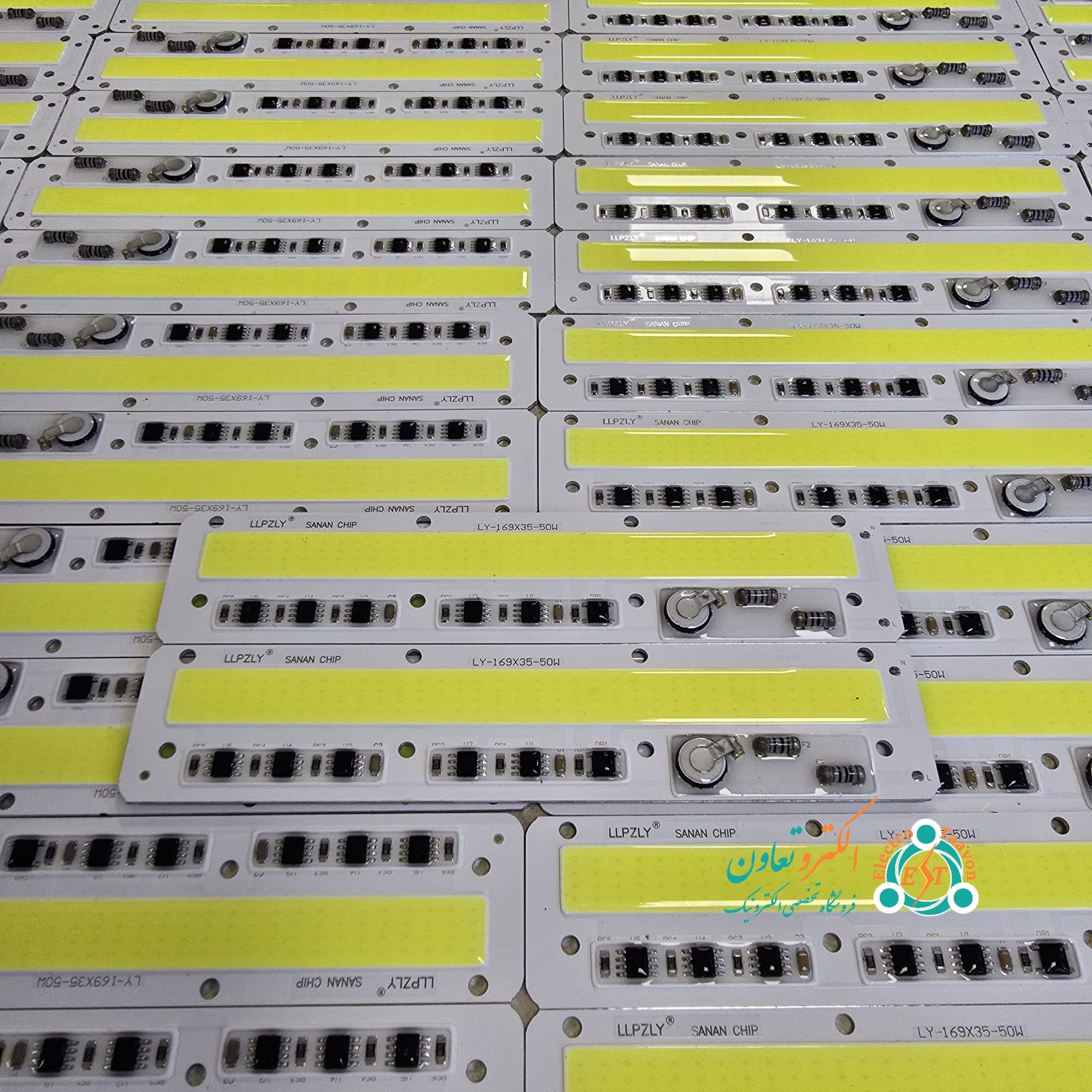 ال‌ای‌دی 50 وات COB خطی 220 ولت سفید مهتابی برند LY — تصویر ۴