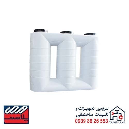 مخزن ذخیره آب 500 لیتری اسلیم تانک آسان رو هماپلاست