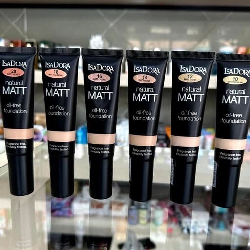 کرم پودر مات ایزادورا مدل Natural Matt حجم 35 میلی لیتر — تصویر ۱۲