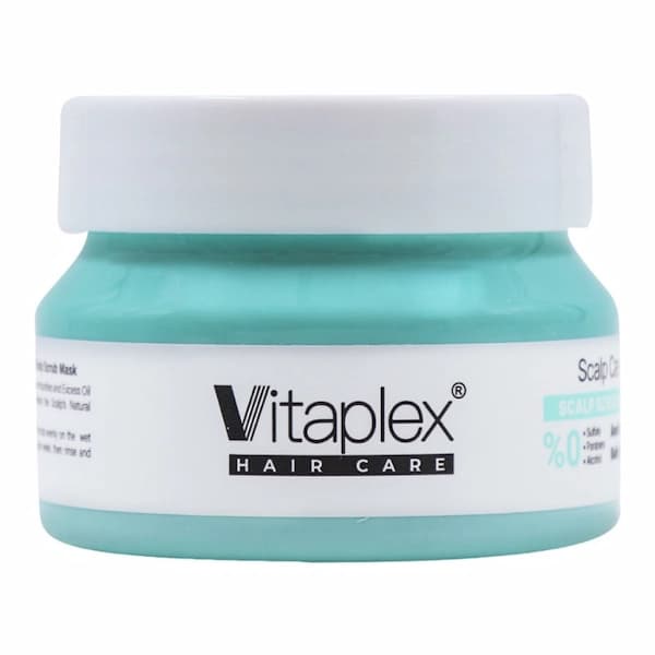 ماسک اسکراب ویتاپلکس تنظیم کننده چربی و ضدشوره وزن 295 گرم — تصویر ۴