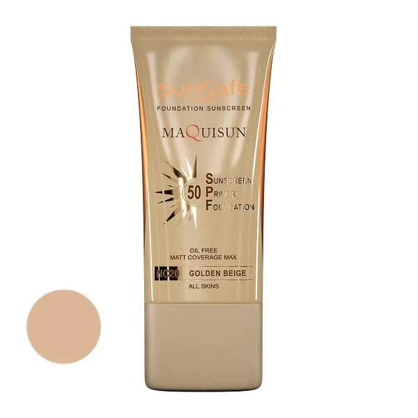کرم ضد آفتاب رنگی سان سیف، SPF50، مدل NC20، مناسب انواع پوست با تنالیته متوسط و حجم 40 میلی‌لیتر، محافظت‌کننده در برابر اشعه‌های UVA و UVB، دارای فرمولاسیون فاقد چربی، با ماندگاری 2 ساعته — تصویر ۲