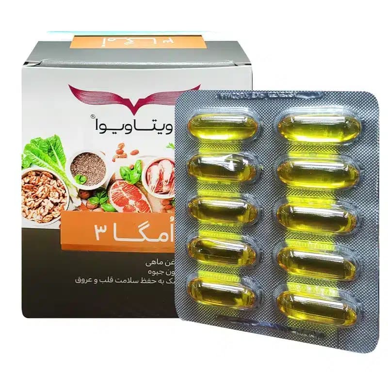 کپسول امگا 3 ویتاویوا بسته 30 عددی — تصویر ۲