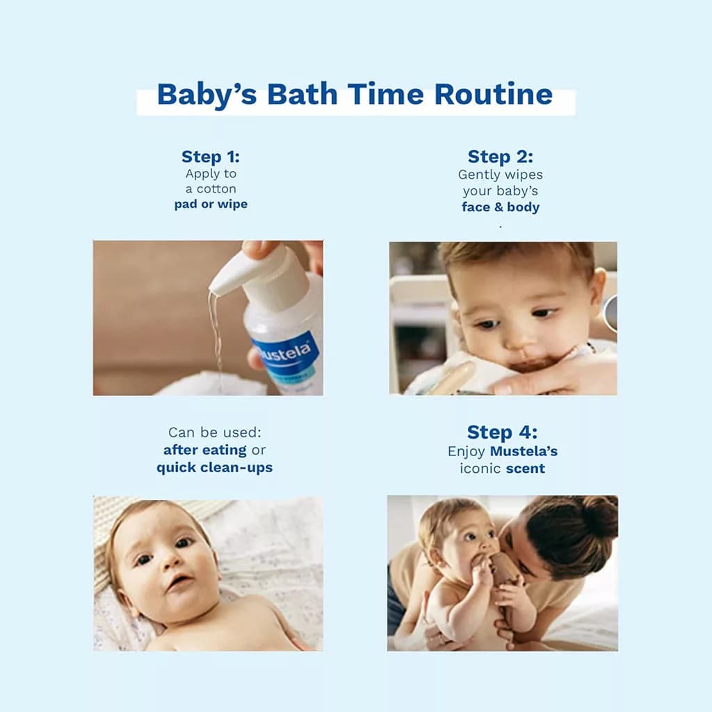 لوسیون بدون آبکشی ماستلا 98% ارگانیک آووکادو 200 میل Mustela — تصویر ۶