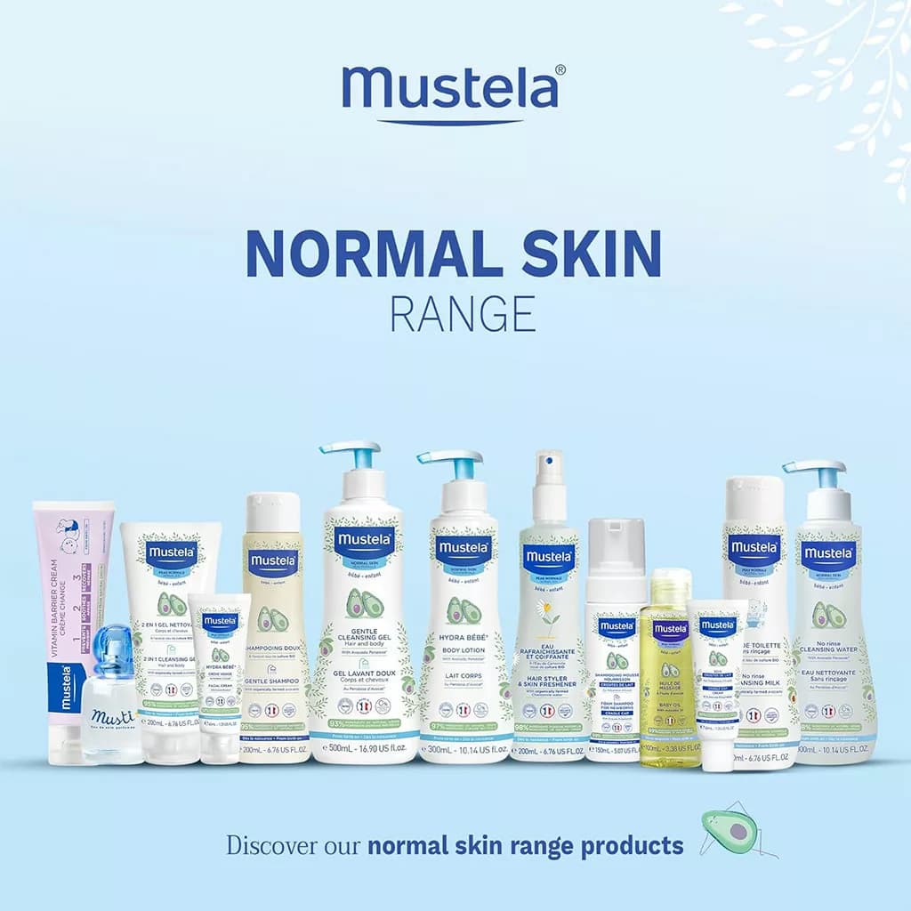 لوسیون بدون آبکشی ماستلا 98% ارگانیک آووکادو 200 میل Mustela — تصویر ۱۱
