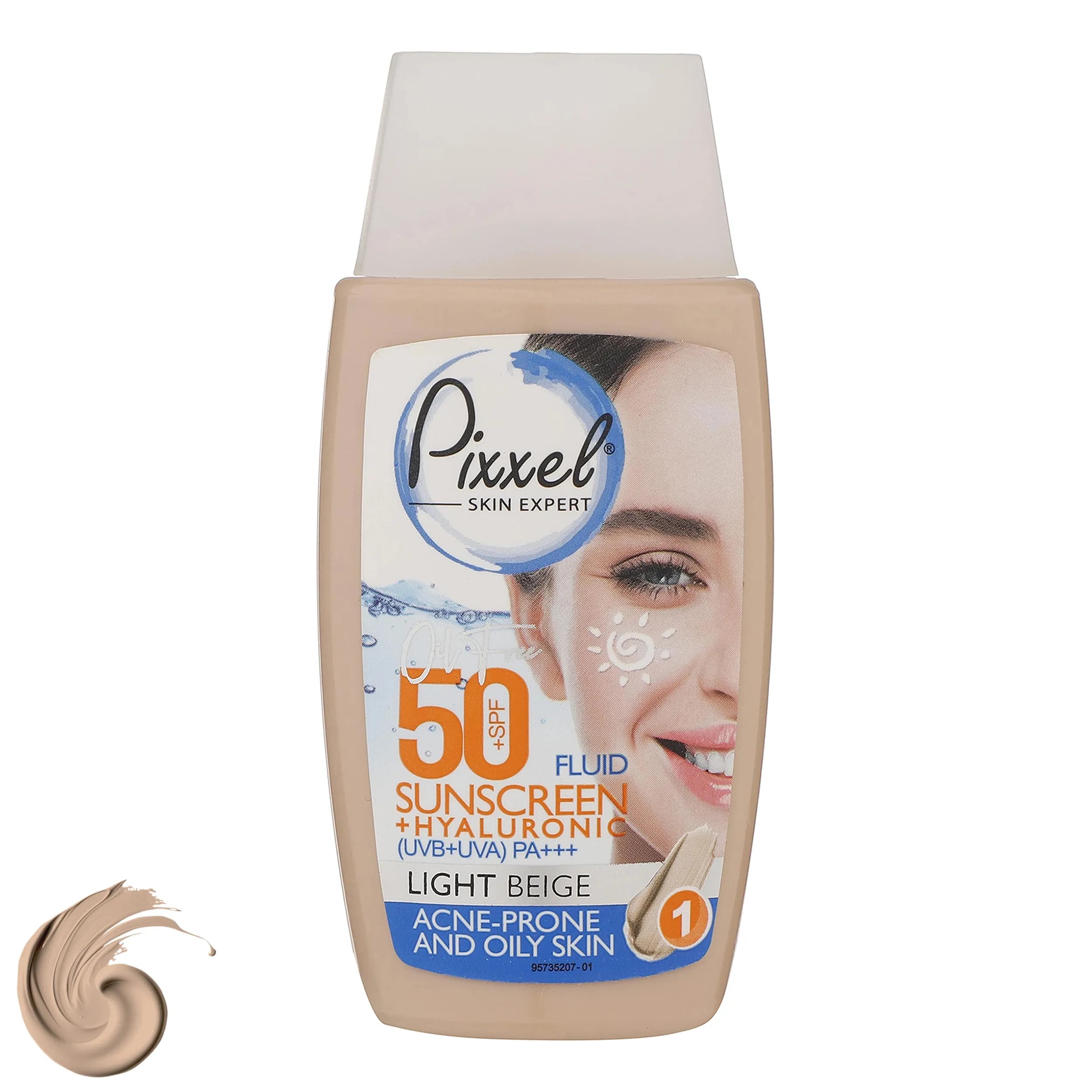 کرم ضدآفتاب رنگی پیکسل 50 SPFمدل LIGHT BEIGE مناسب برای پوست‌های چرب، حجم 50 میلی‌لیتر