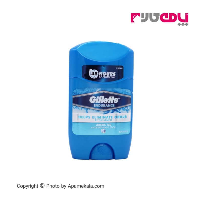 استیک ضد تعریق مردانه ژیلت مدل ENDURANCE وزن 48 گرم — تصویر ۲